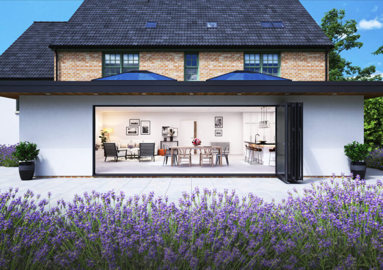 A seamless blend of modern aluminium windows and doors from The Trade Village — designed for fitters who deliver complete glazing transformations.