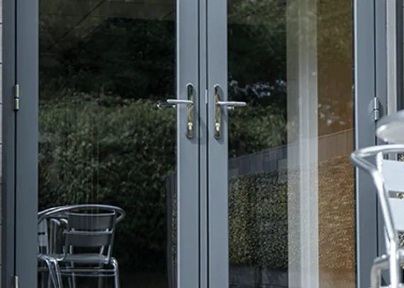 Deceuninck PVC Glazed French Doors Image