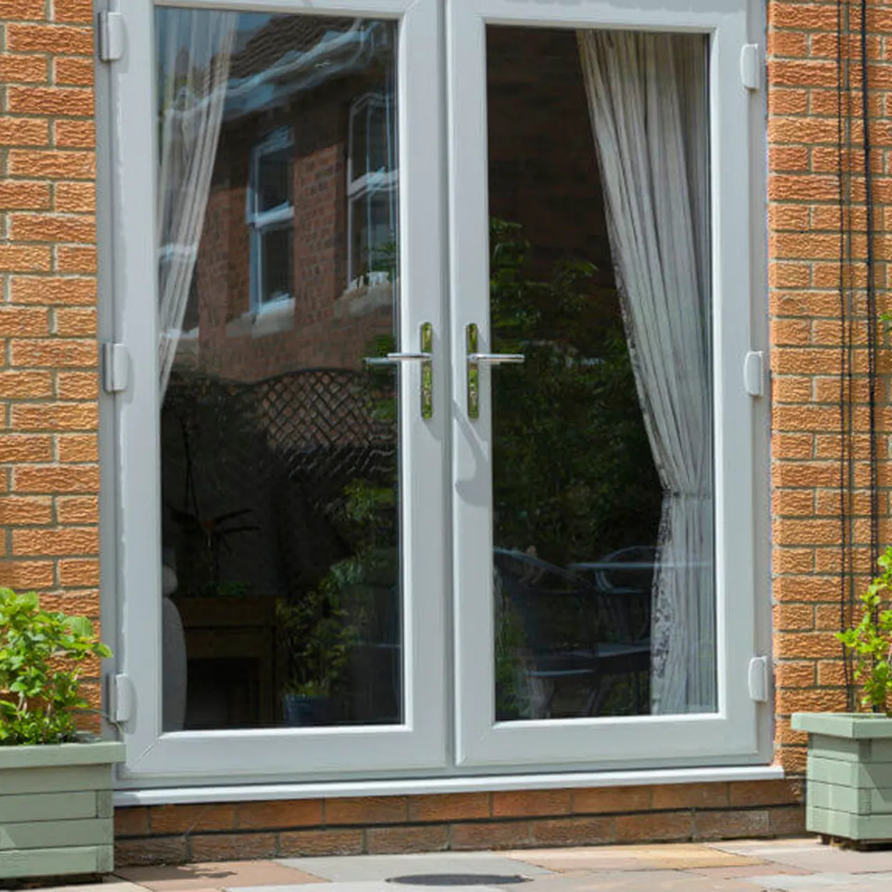 Deceuninck Glazed French Door